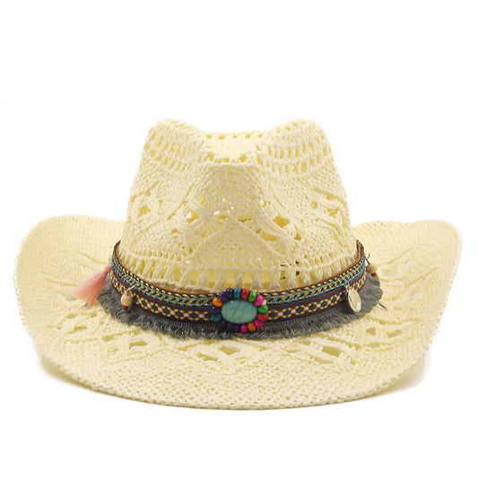 Salt Grass Hand-knitted Western Cowboy Hat