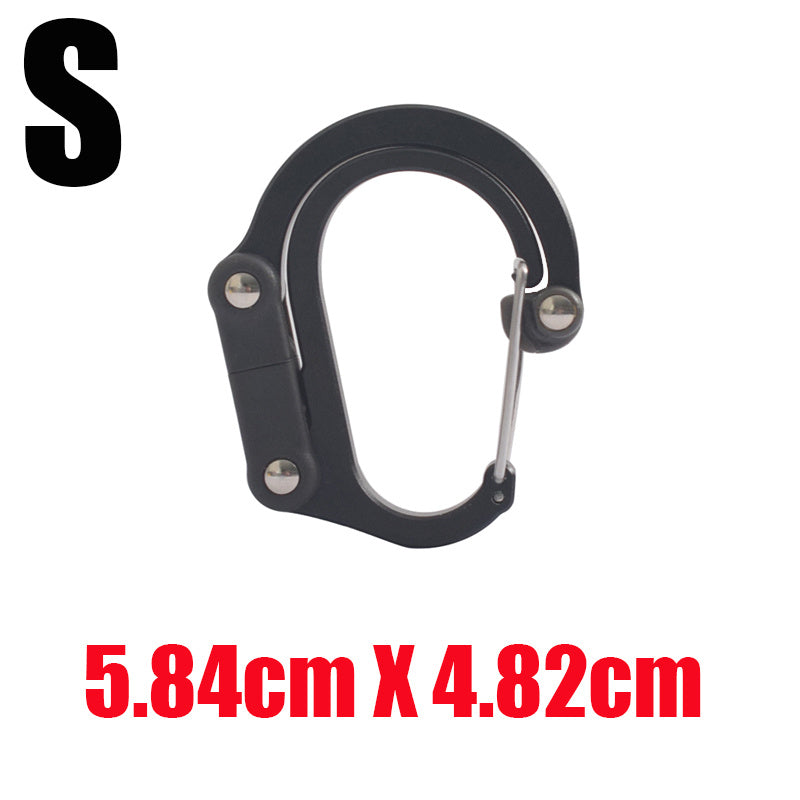 Rotating Carabiner  Hook Clip