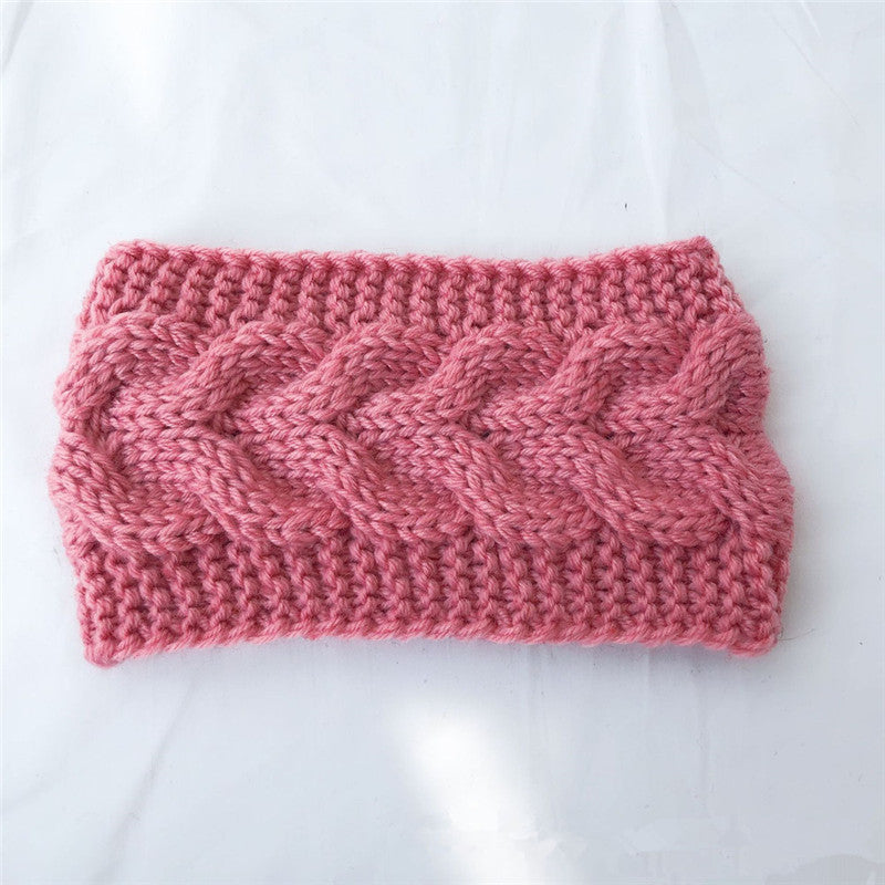 Crochet Twist Wool Headband