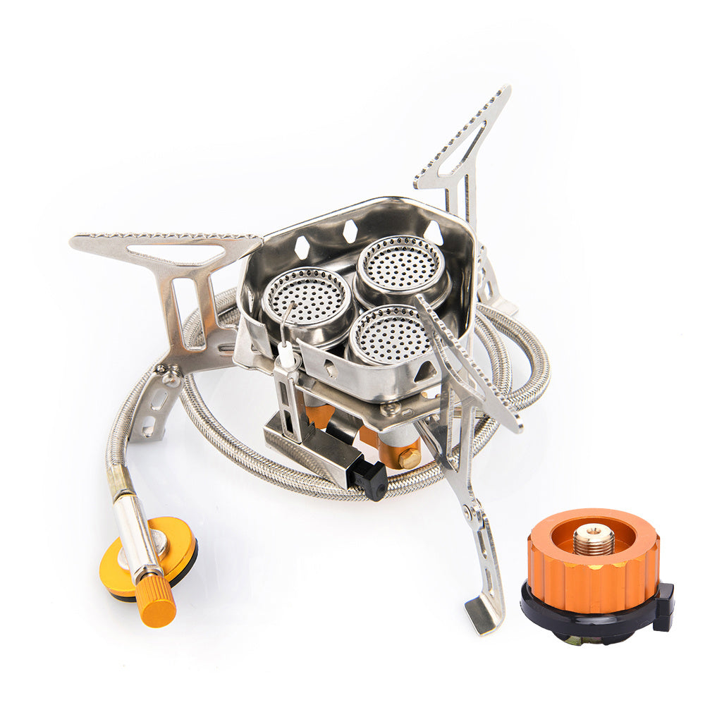 MULTI-FUEL Portable Windproof Camp Stove