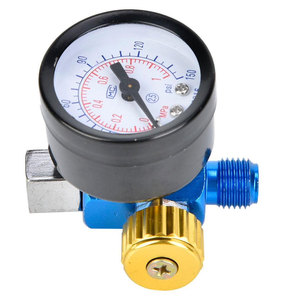 Aluminum Alloy Pressure Regulator for Spray Guns