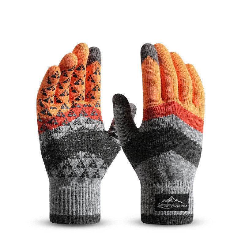 Knitted Gloves For Outdoor Riding