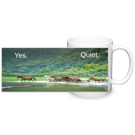 Horses - Mountain - Yes. Quiet.