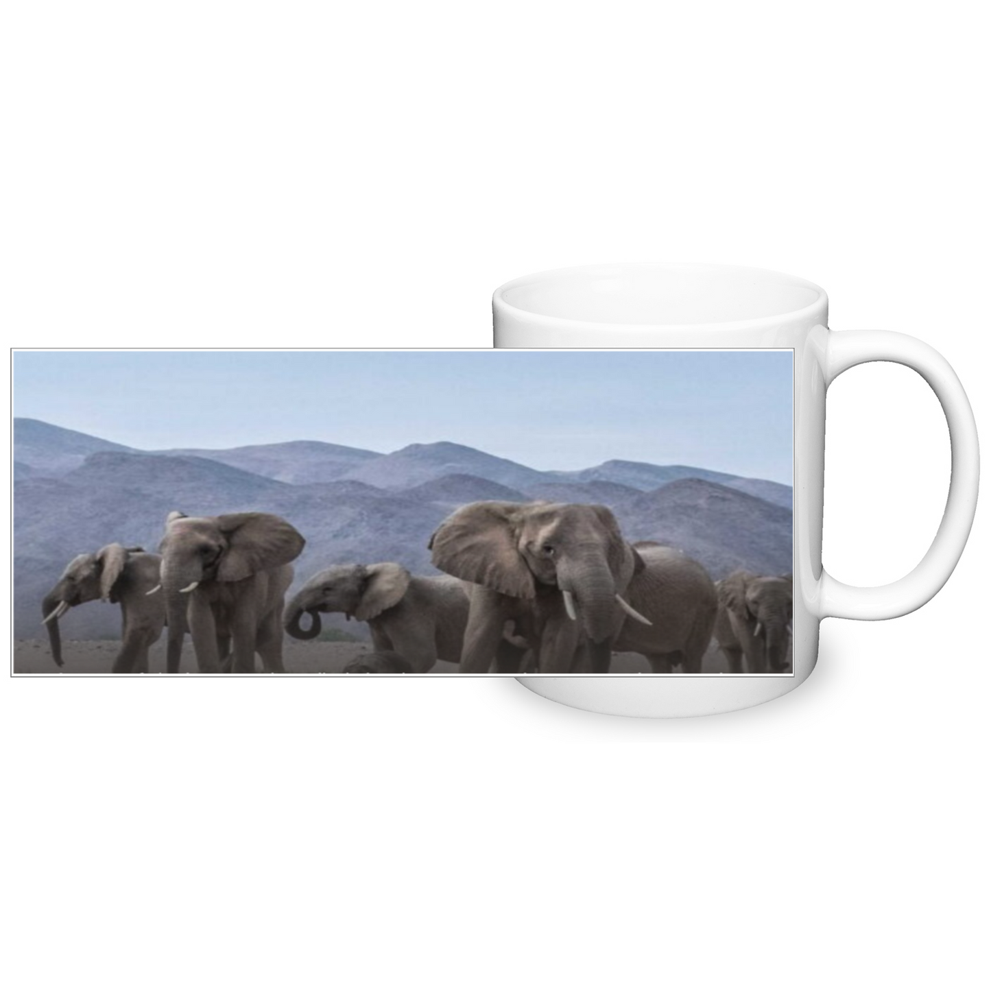 Elephants - Mountains